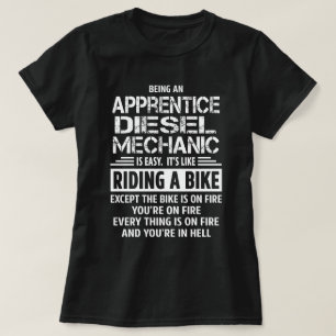 Camiseta Apprentista Mecânica Diesel