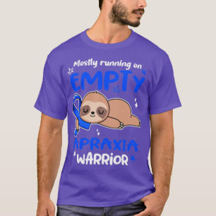 Camiseta Apraxia Awareness Mostly Running On Empty Apraxia 