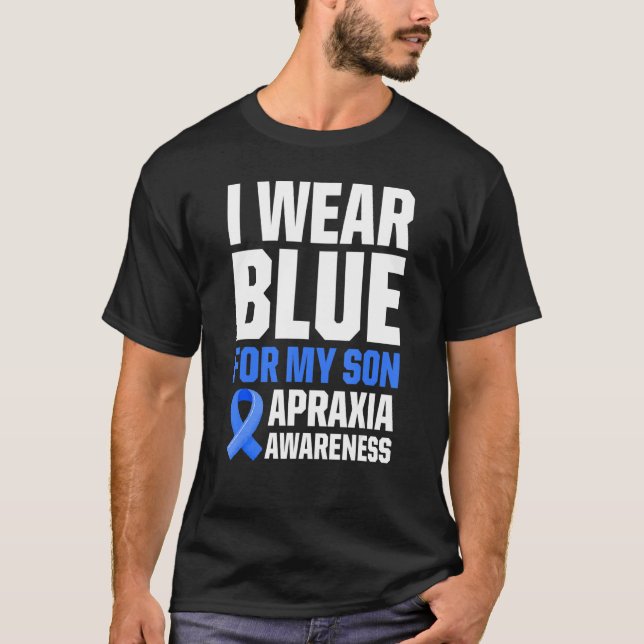 Camiseta Apraxia Awareness Survivor Wear Warrior 1 (Frente)