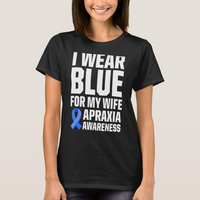 Camiseta Apraxia Awareness Survivor Wear Warrior 2 (Frente)