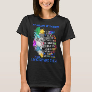 Camiseta Apraxia Eu Conheço Todas Essas Coisas E Estou Sobr