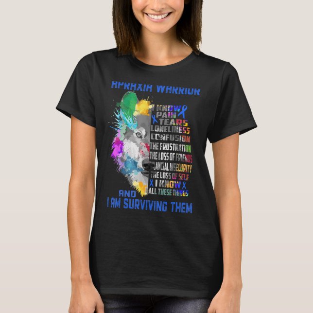 Camiseta Apraxia Eu Conheço Todas Essas Coisas E Estou Sobr (Frente)