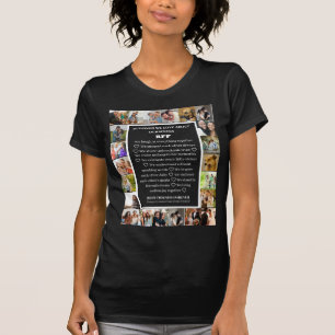 Camiseta Apreciação da Amizade   Colagem de Fotos BFF 22