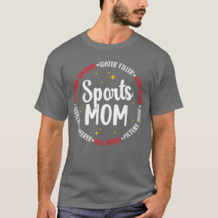 Camiseta Apreciação da Mãe de Esportes Mãe Esportiva Mãe de