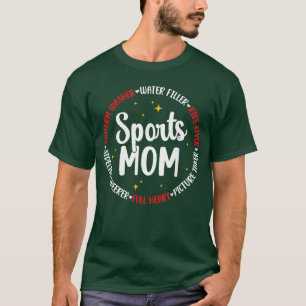 Camiseta Apreciação da Mãe de Esportes Mãe Esportiva Mãe de