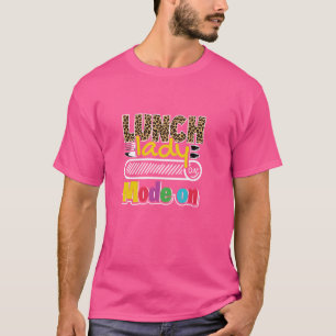 Camiseta Apreciação Da Senhora Do Almoço De Volta À Cafetar