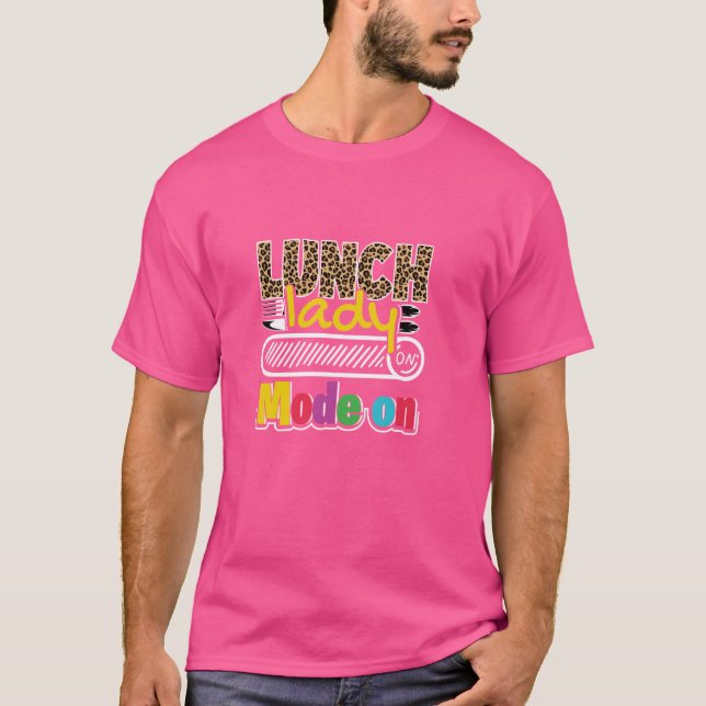 Camiseta Apreciação Da Senhora Do Almoço De Volta À Cafetar (Frente)