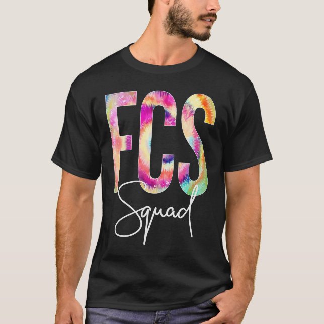 Camiseta Apreciação das mulheres do Quadrado FCS Tie Dye Ba (Frente)