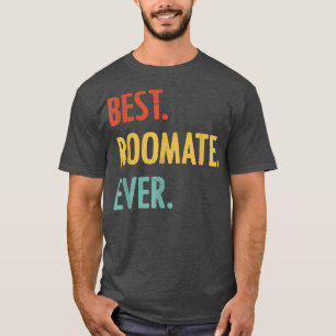Camiseta Apreciação de colega de quarto para amizade caseir