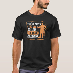 Camiseta Apreciação de custódia escolar para um zelador