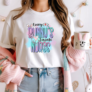 Camiseta Apreciação de Enfermeiro de Páscoa Bonita