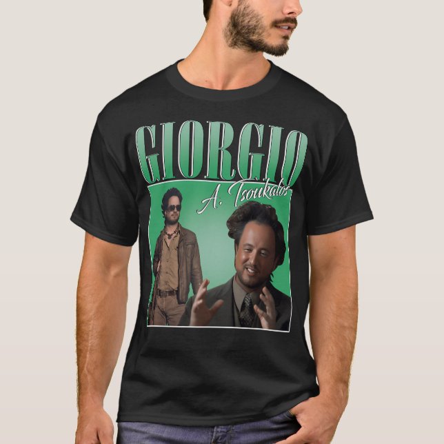 Camiseta Apreciação de Giorgio A. Tsoukalos (Frente)