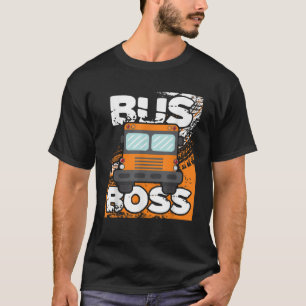 Camiseta Apreciação de Motorista de Ônibus da Escola Bus T