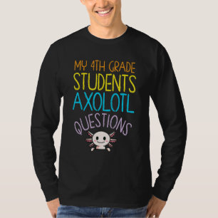 Camiseta Apreciação de Professores do 4º ano nas perguntas