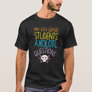 Camiseta Apreciação de Professores do 6 nas Perguntas Axolo