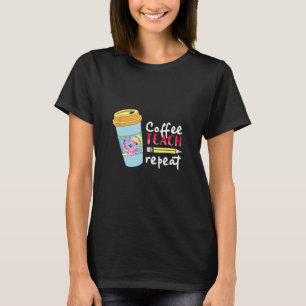 Camiseta Apreciação de Professores Repetitivos de Ensino de
