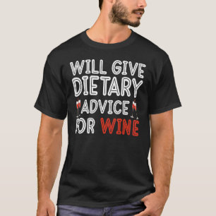 Camiseta Apreciação Dietitiana Registrada Humorosa Saudável