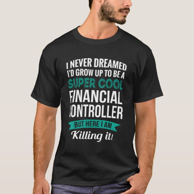 Camiseta Apreciação do auditor financeiro (Frente)