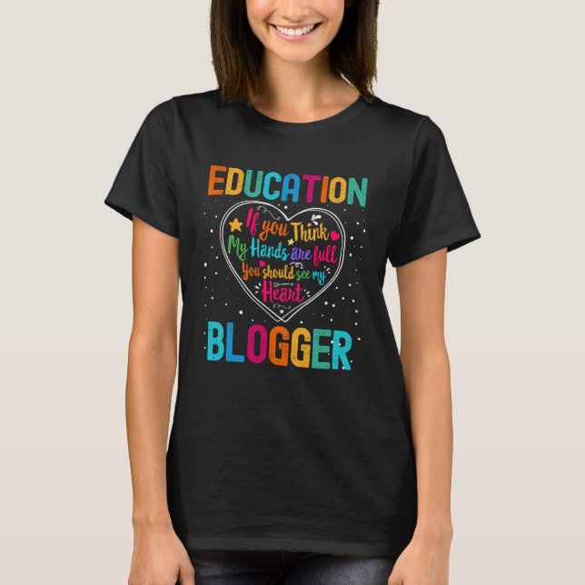 Camiseta Apreciação do Blogueiro de Educação Semana de Volt (Frente)