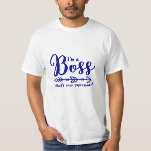 Camiseta Apreciação do chefe, dia dos chefes, dia dos chefe