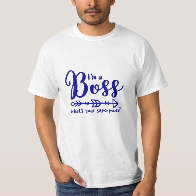 Camiseta Apreciação do chefe, dia dos chefes, dia dos chefe (Frente)