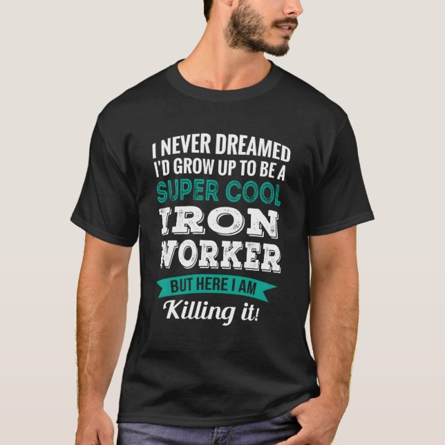 Camiseta Apreciação do Ferro-Trabalhador (Frente)