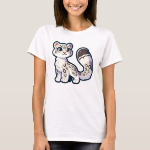 Camiseta Apreciação do Leopardo da Neve
