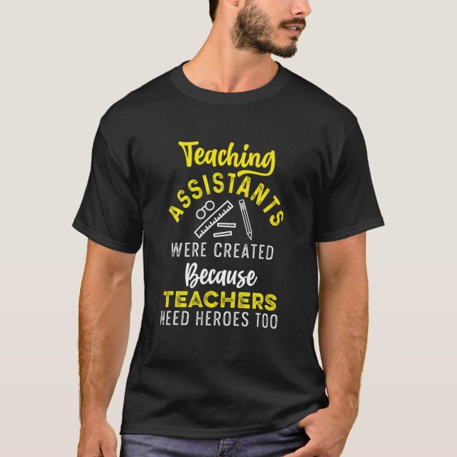 Camiseta Apreciação do Professor Assistente de Ensino (Frente)