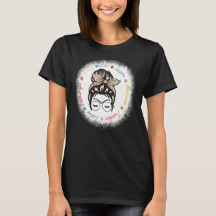 Camiseta Apreciação Do Professor De Volta À Vida Escolar De