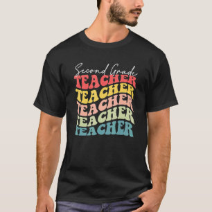 Camiseta Apreciação Do Professor Do Segundo Grau De Volta A