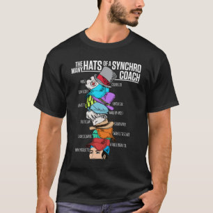 Camiseta Apreciação do treinador Synchro Muitos Chapéus