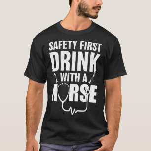 Camiseta Apreciação Funny RN Segurança de Presente Primeira