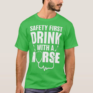 Camiseta Apreciação Funny RN Segurança de Presente Primeira