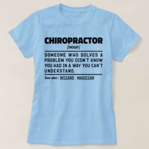 Camiseta Apreciação Legal da Fisioterapia do Chiropractor N