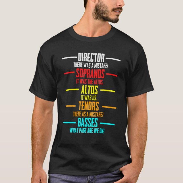 Camiseta Apreciação Musical Do Coro De Música Para O Impéri (Frente)