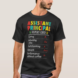 Camiseta Apreciação Principal do Assistente Engraçado Volta