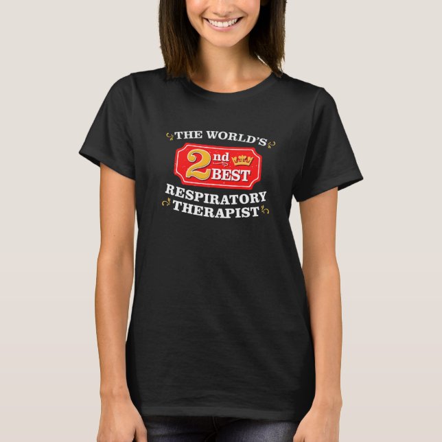 Camiseta Apreciação Rt Terapêutica Respiratória Piada de Tr (Frente)