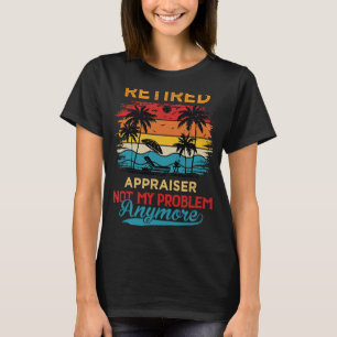 Camiseta Apreciador aposentado não é meu problema mais, ret