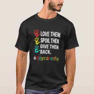 Camiseta Apreciador de Professores de Creche Amor