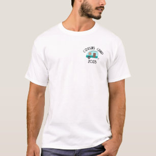 Camiseta Apreciando o Campo de Retro dos Primos de Viagem