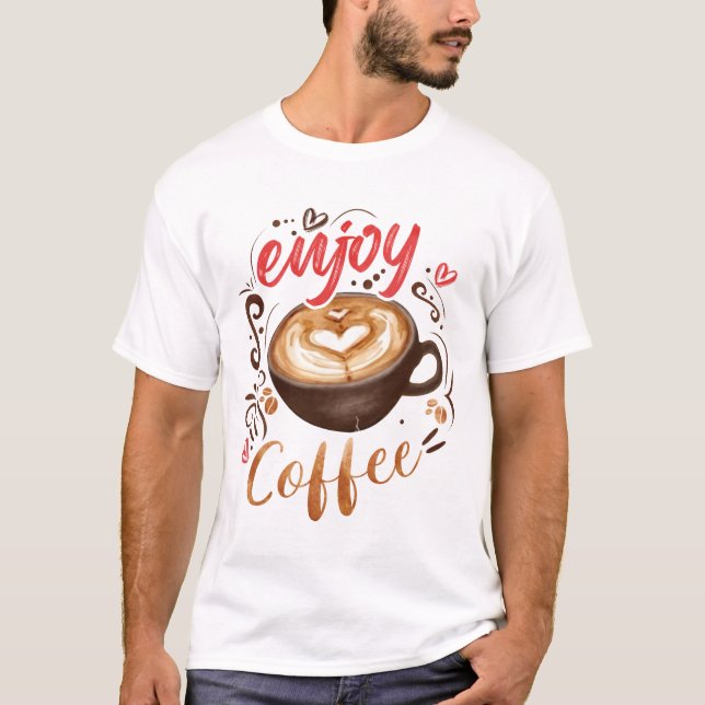 Camiseta Apreciar Café (Frente)