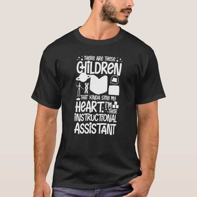 Camiseta Aprecição de Assistente Instrucional Escola Profes (Frente)