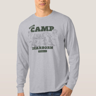 Camiseta Aprecie o T do LS dos homens de Dearborn do