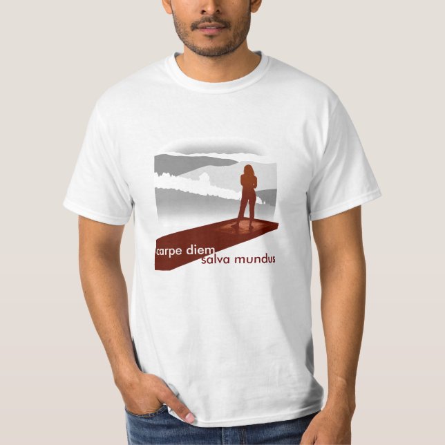 Camiseta Apreenda o dia, (Frente)