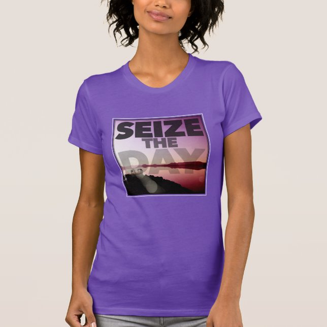 Camiseta Apreenda o dia (Frente)