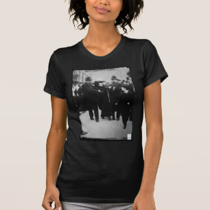 Camiseta Apreensão de um Suffragette em Londres Inglaterra