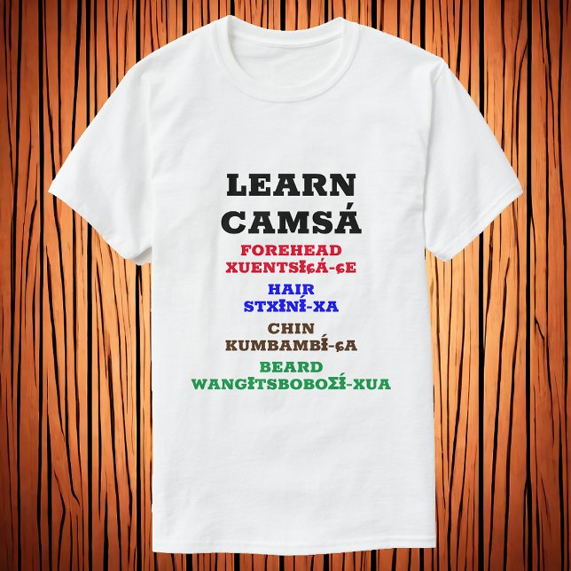 Camiseta Aprenda Camsá - Barba do Pêssego Antecipado (Criador carregado)