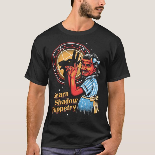 Camiseta aprenda Gótico de Emo Grunge (Grunge Emo) da estup (Frente)