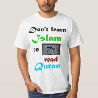 Camiseta Aprenda o Islão no Corão