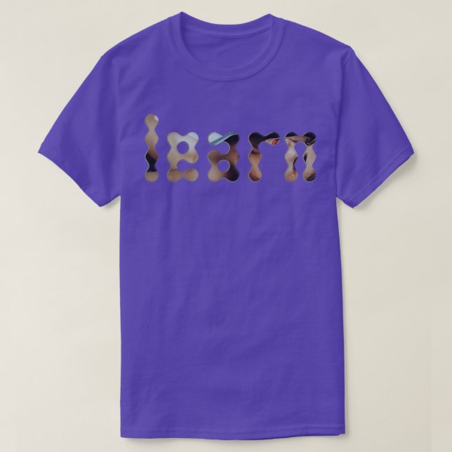 Camiseta Aprender (Frente do Design)